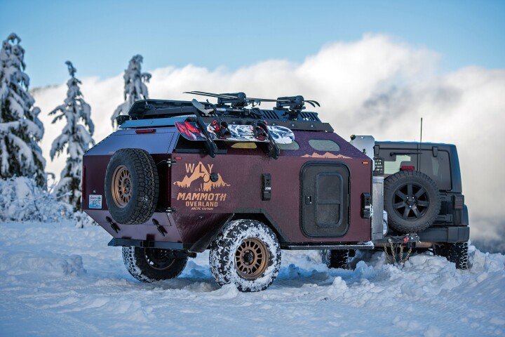 Whether you ski or shred, you've got a place on the Mammoth Overland WLY