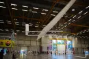 ICARUS flies 193 ft inside BolognaFiere's Hall 36