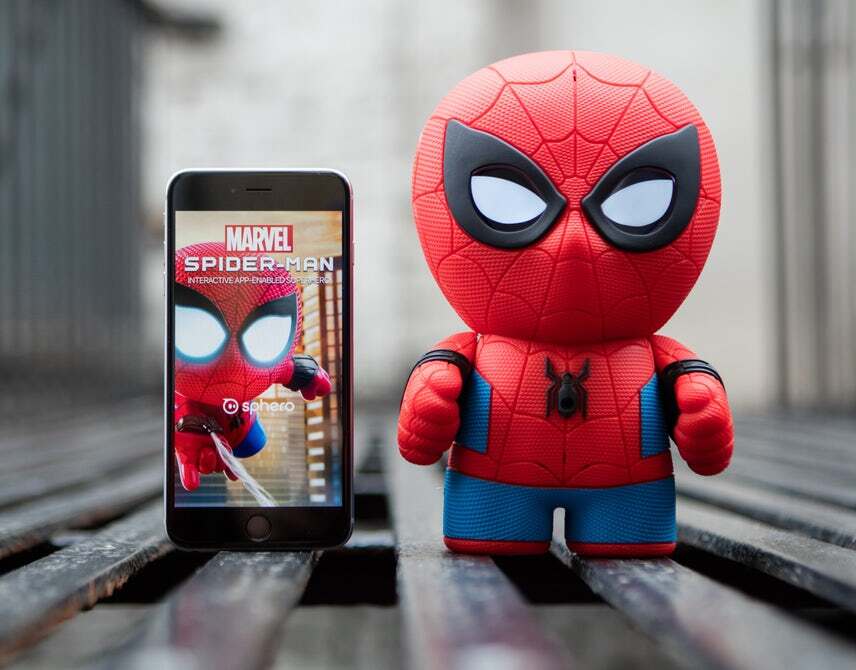 Sphero's voice-controlled Spider-Man toy can play games, tell stories and jokes and take kids on interactive "missions"