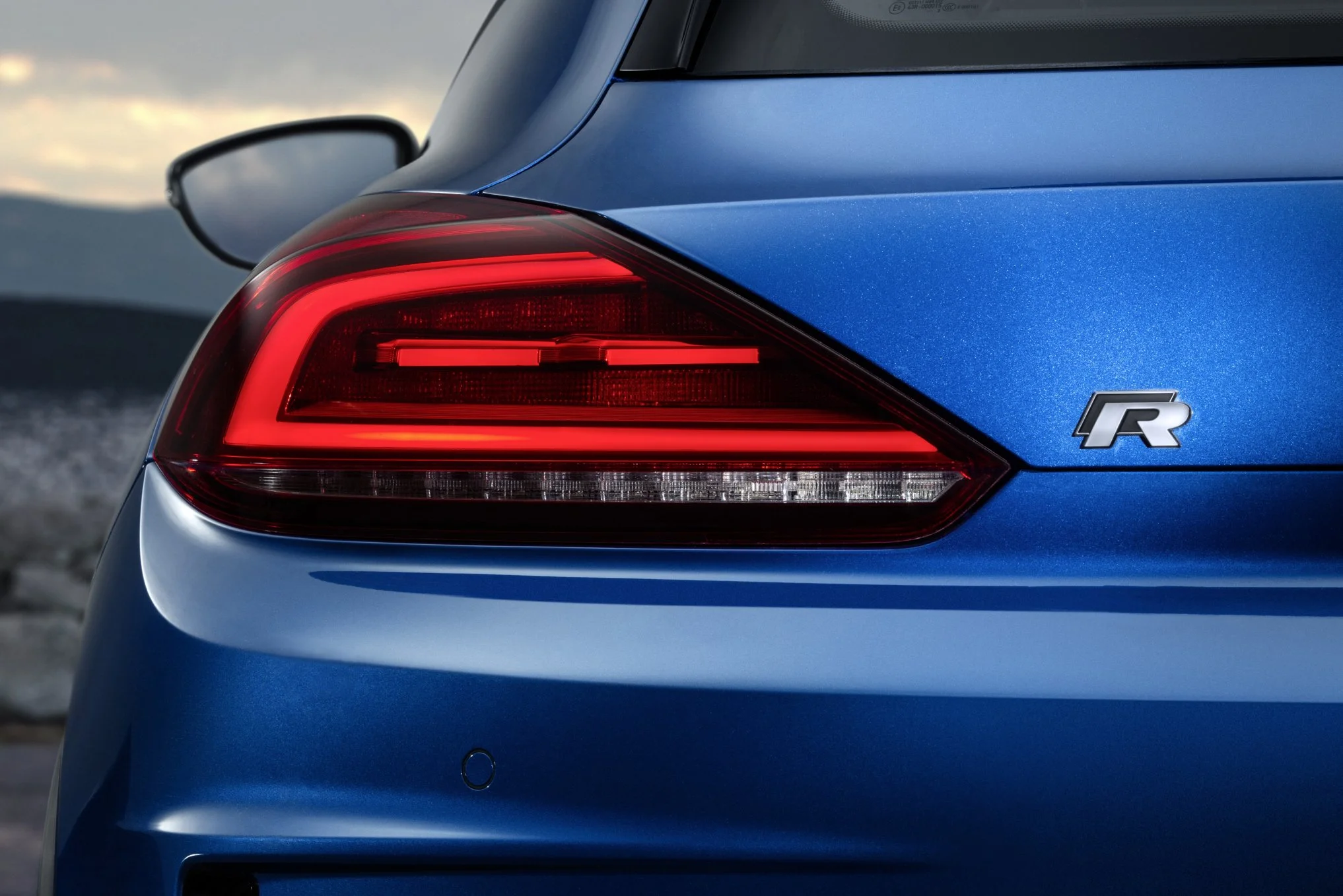 LED taillights are standard on all Sciroccos