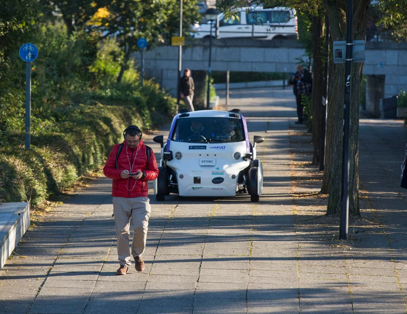 Like fully autonomous cars, the LUTZ Pathfinders employ cameras, LiDAR sensors and radar scanners