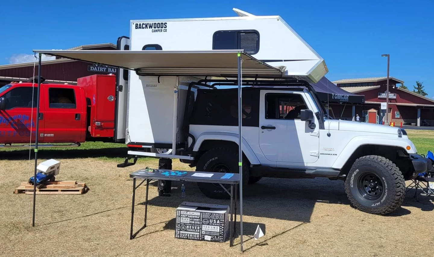 Backwoods spent the weekend showing its camper at the new Overland Expo Pacific Northwest show in its home state of Oregon