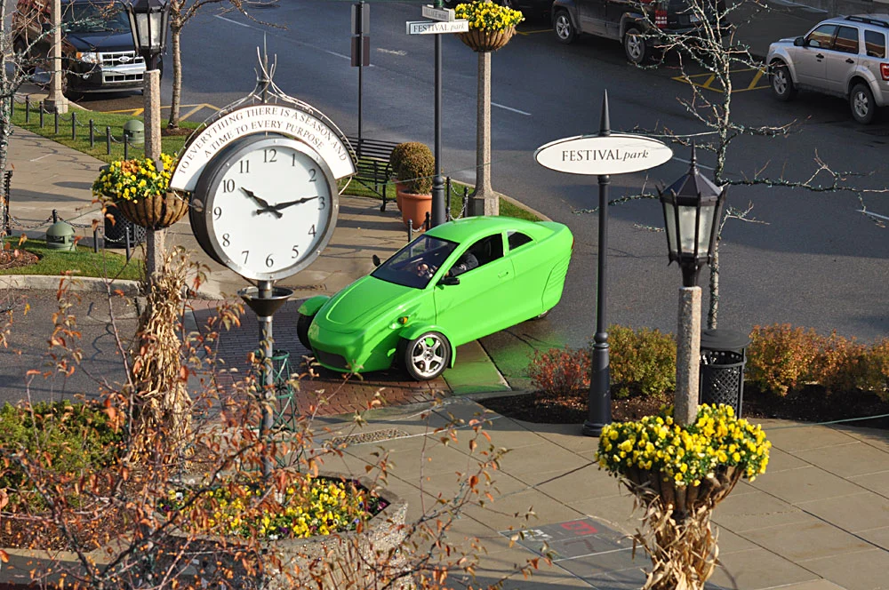 The Elio 3-wheeler