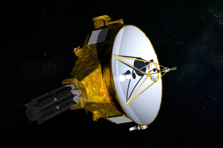 Artist's concept of the New Horizons spacecraft