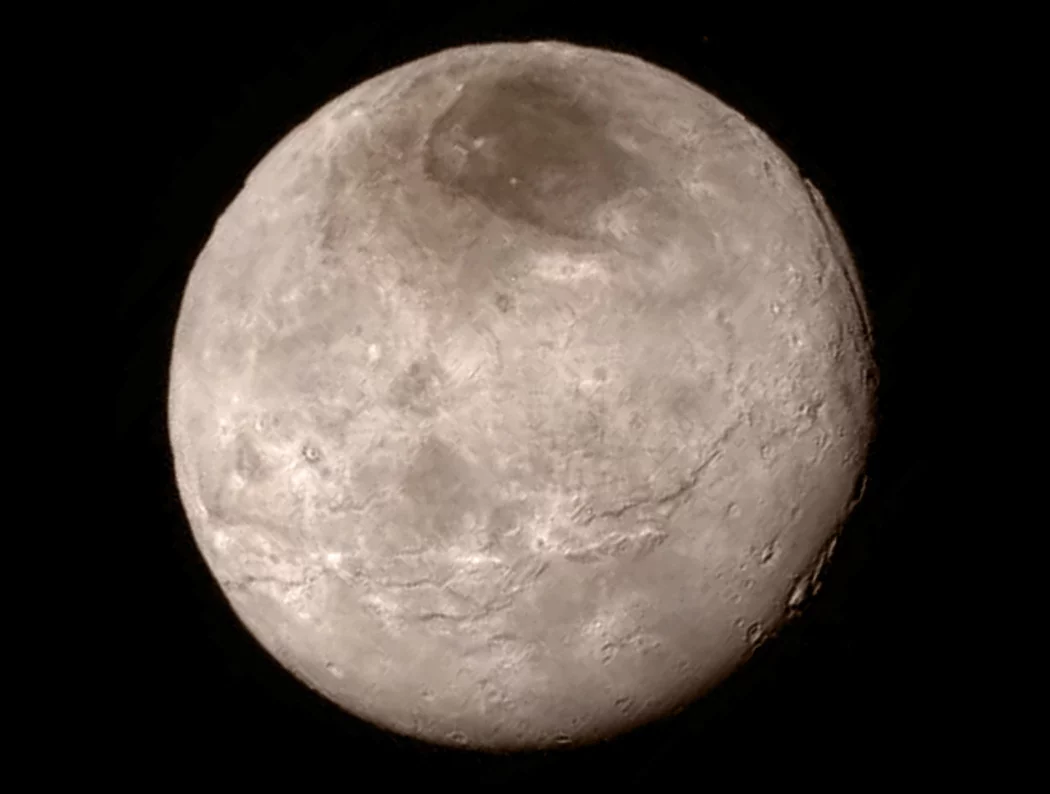 When Charon is positioned between the Sun and Pluto, Georgia Tech research indicates that the moon can significantly reduce atmospheric loss
