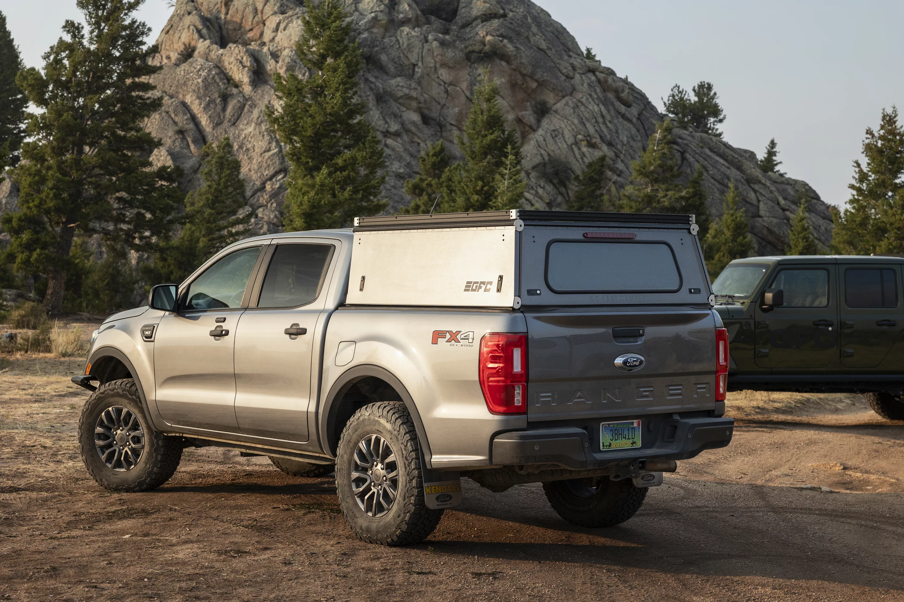 Unlike GFC's Platform Camper and rooftop tent, designed specifically for overlanding and camping, the Platform Topper is ready for work, recreation and everyday usage