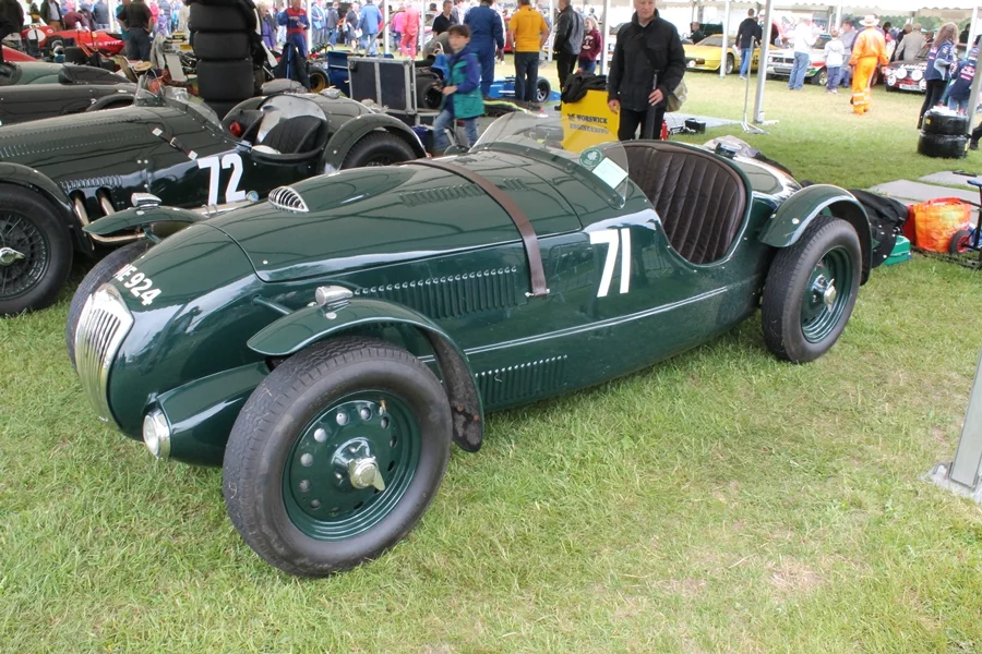 1948 Frazer Nash driven by Jolyon Harrison
