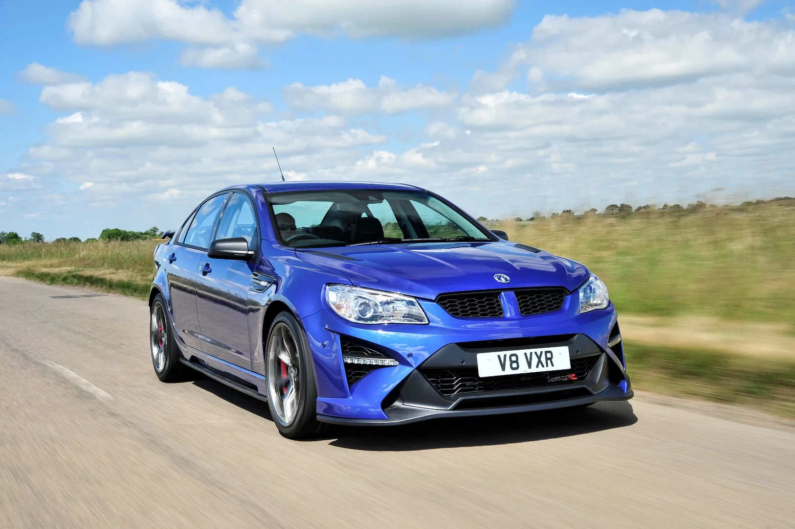 Power in the VXR8 comes from a supercharged V8