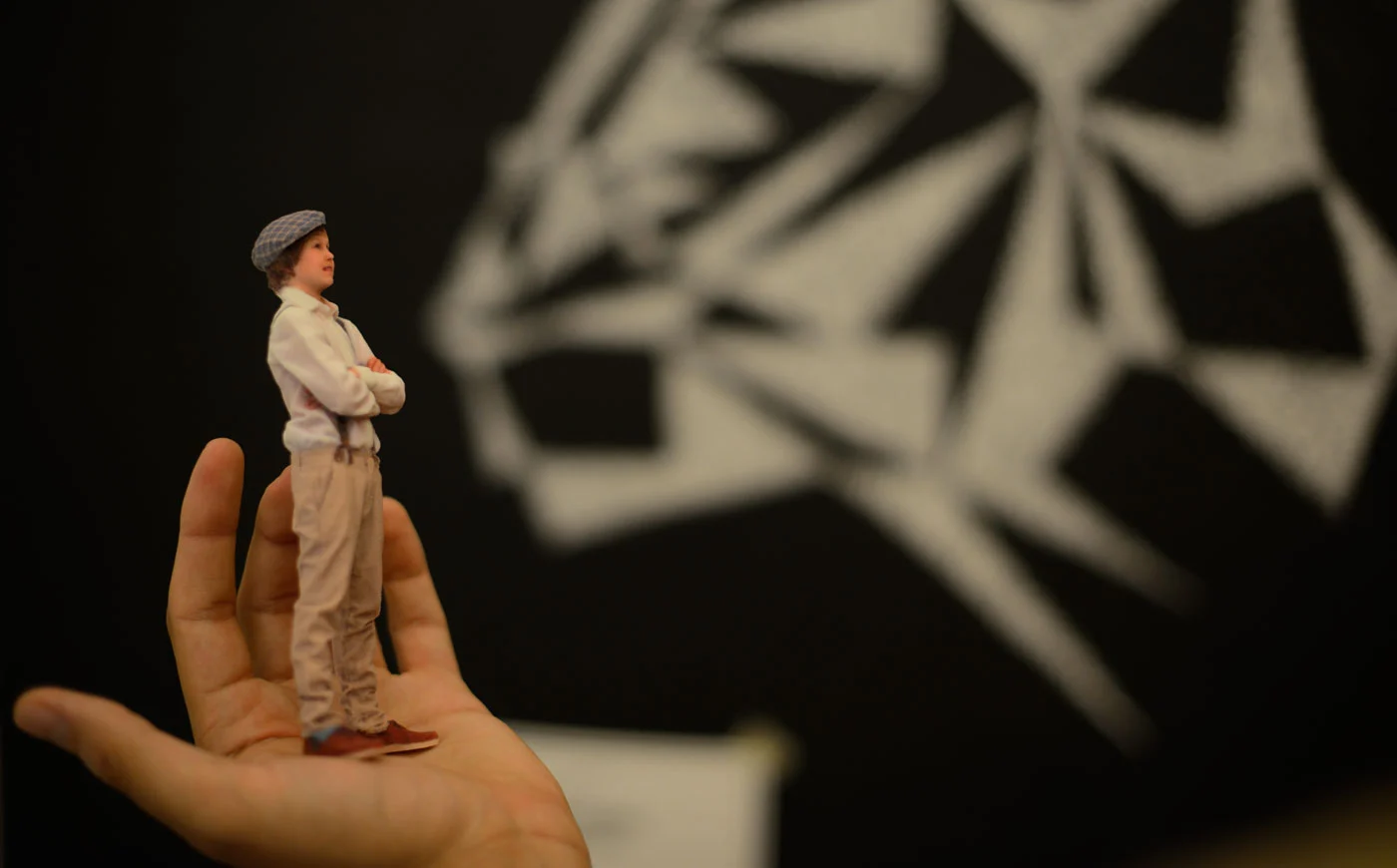 The 3D prints are sprayed with a sealant to prolong their life
