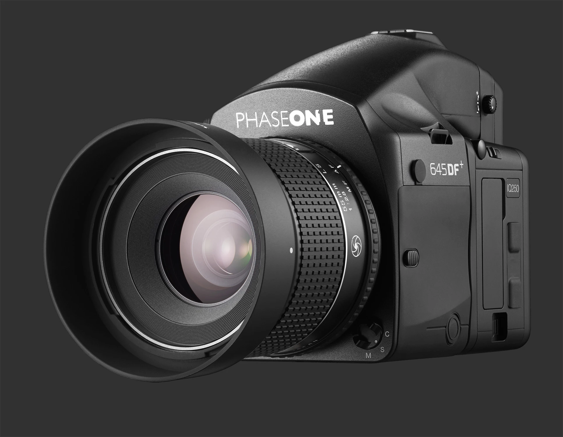 The Phase One IQ250 mounted on a 645DF+ camera body