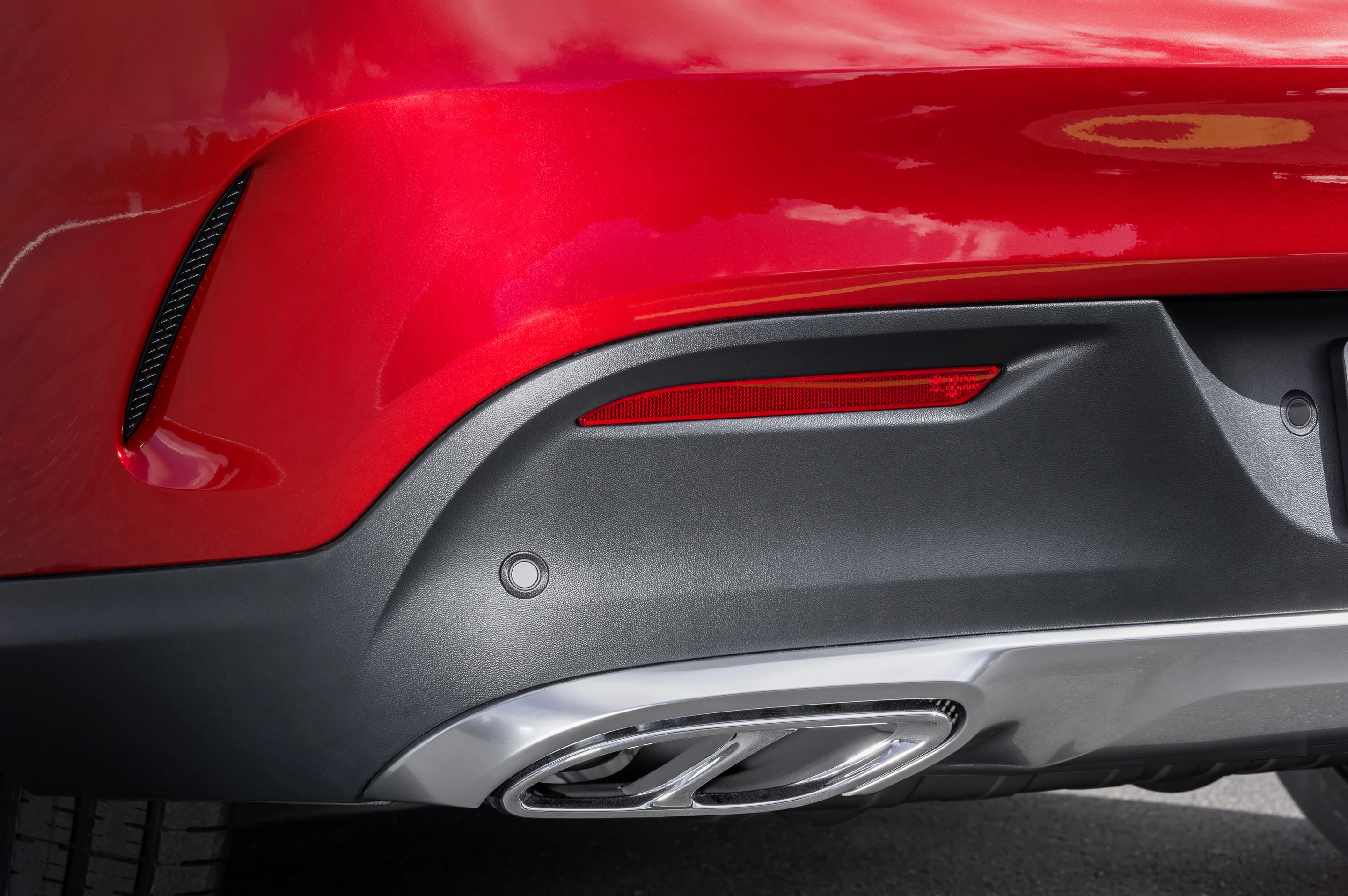 There are some interesting styling details on the GLE Coupe