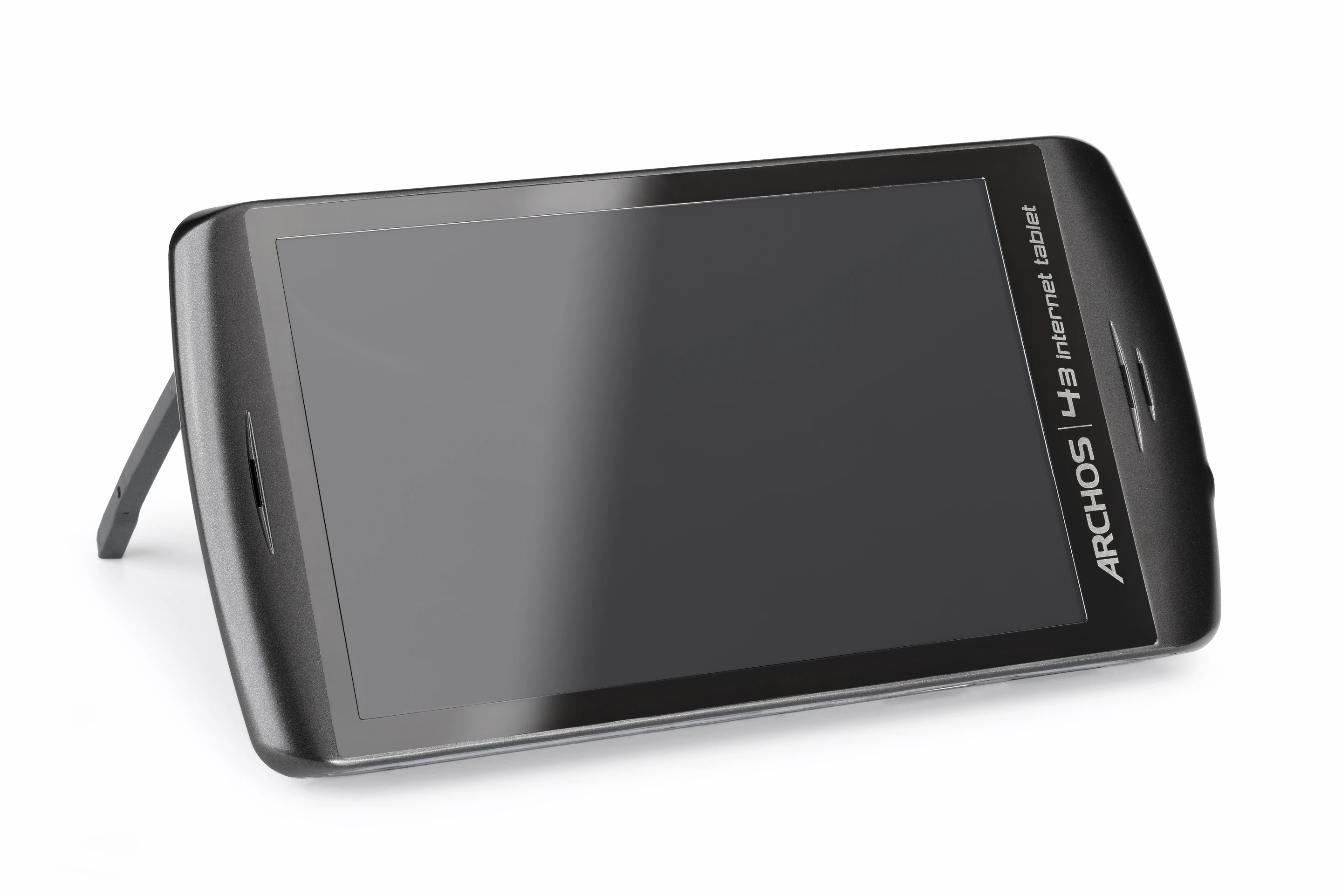 The Archos A43 has a built-in kickstand