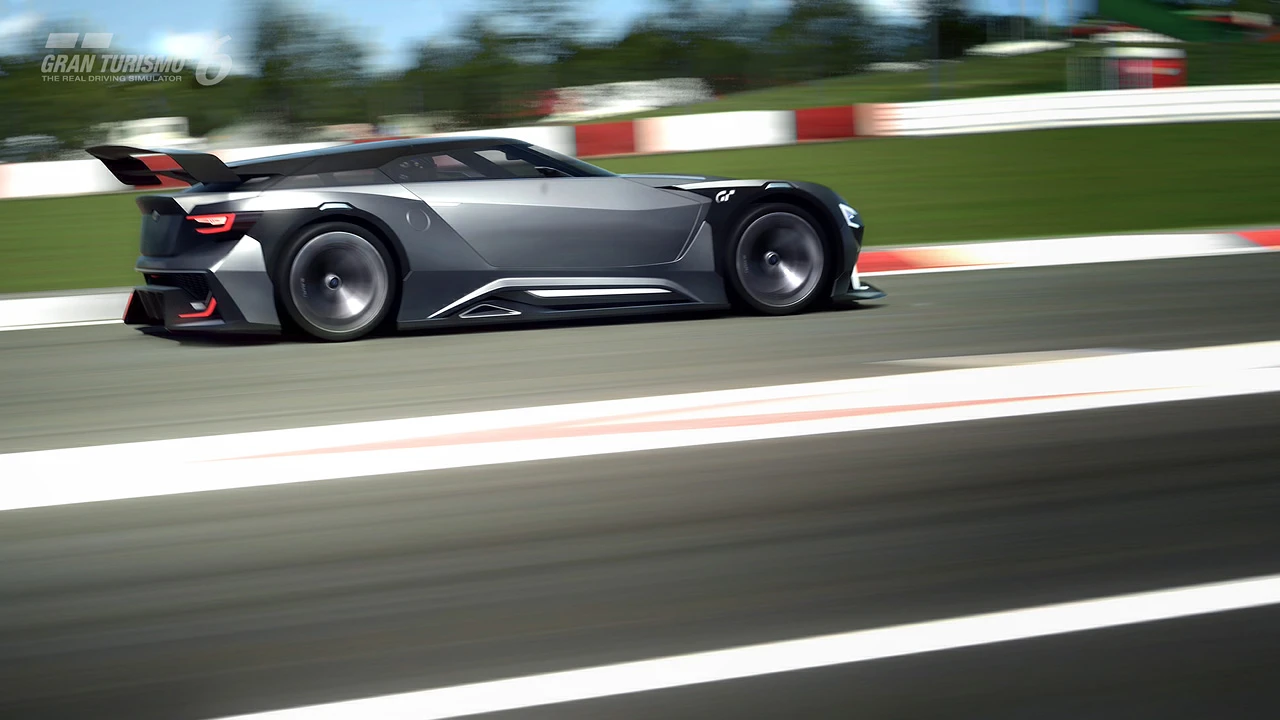 The VIZIV GT has exaggerated proportions