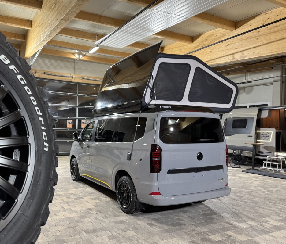 VW Bulli camper van just got itself a wild inflatable pop-up roof, too