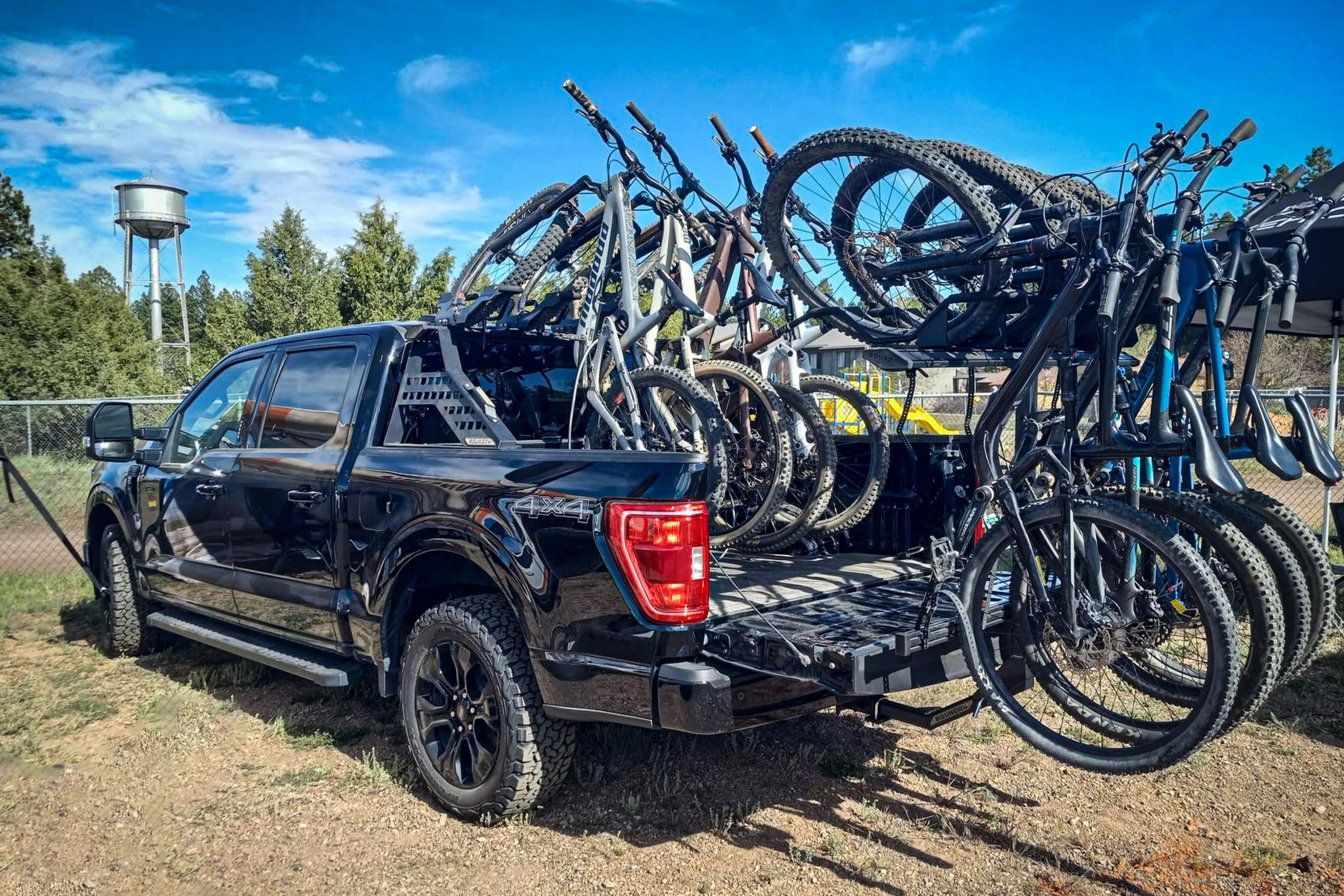 Modular Bike Rack Crazy modular bike rack caters to people with way too many bikes