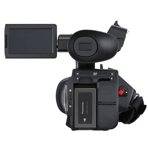 Panasonic's new HDC-Z10000 twin lens 2D/3D compact, handheld camcorder