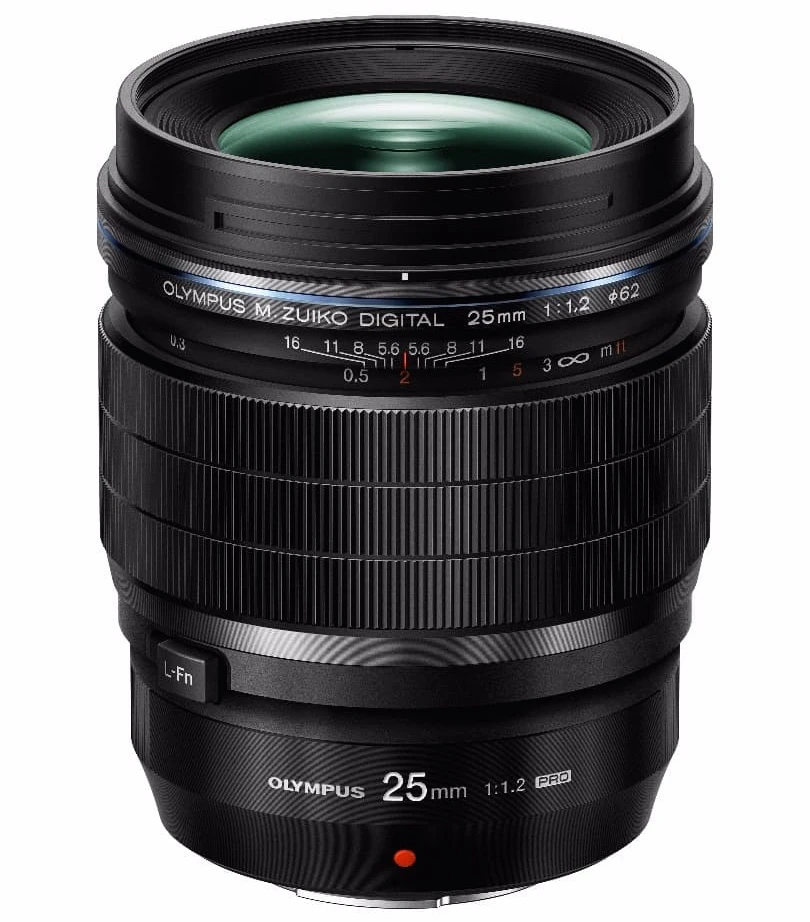 The 25 mm lens has a sophisticated array of 19 different lenses set up in 14 groups for high-resolution image capture
