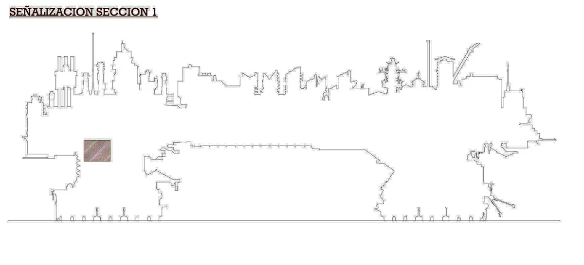 Domínguez points out that much of it has been available since the 1960s: "open-air mining machinery, shipyard installations, logistic and management in super-ports and super vessels, big scale infrastructures and transport, space technology, [and] eco-villages" (Image CC BY-SA Manuel Dominguez)