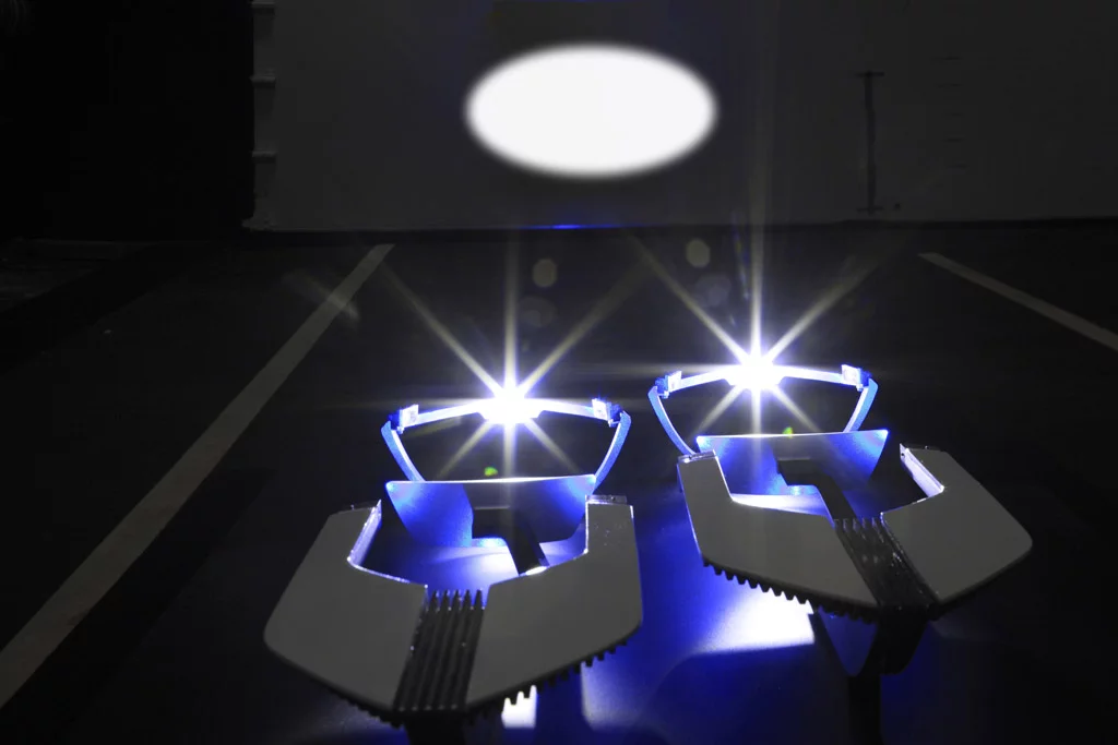 BMW's laser headlights