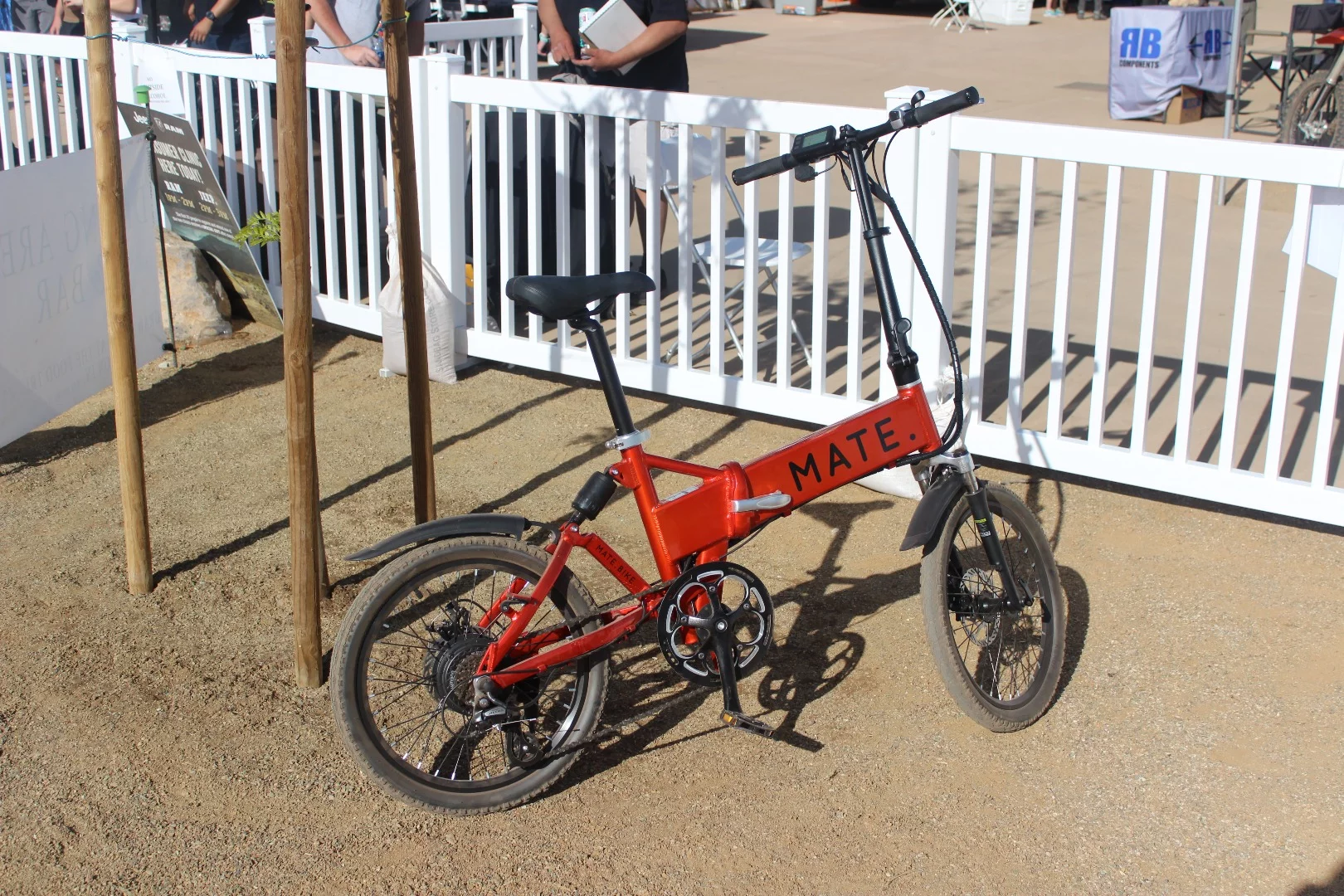 Mate electric folding bike