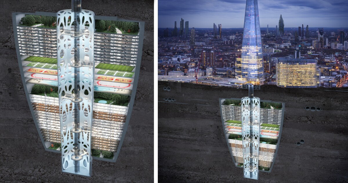 An earthscraper of 2069