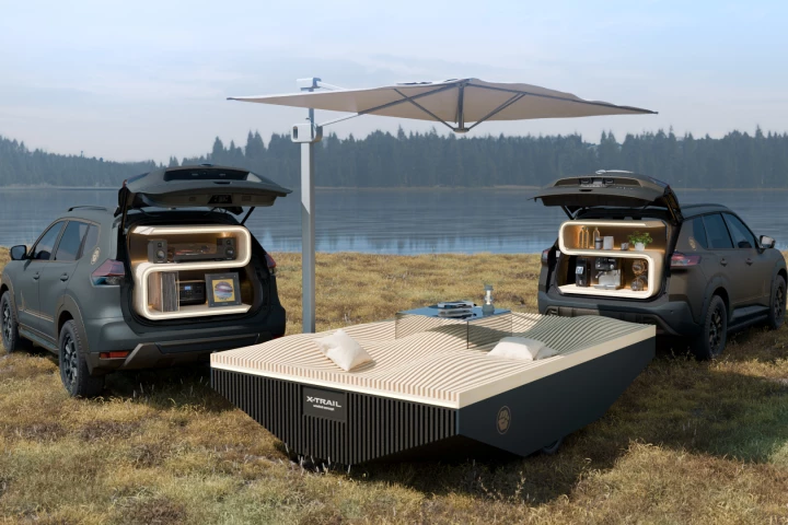 Nissan explores how mobility and relaxation can be combined into an ultimate vehicle-trailer combo
