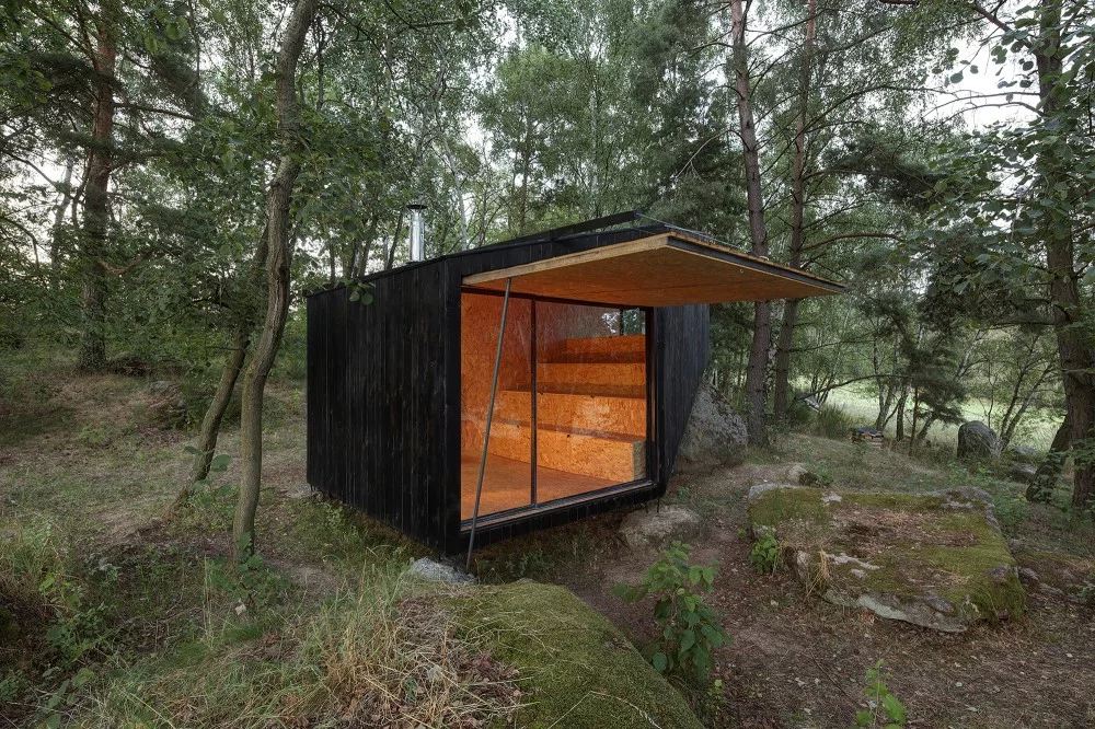 The Forest Retreat measures 16 sq m (172 sq ft)(Photo: Jan Kudej)