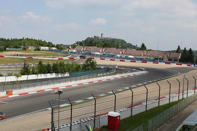 The Nurburg Castle stands prominently over the track (Photo: Buick Regal)