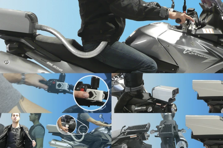 The EntroSys Motorcycle Air Conditioning system
