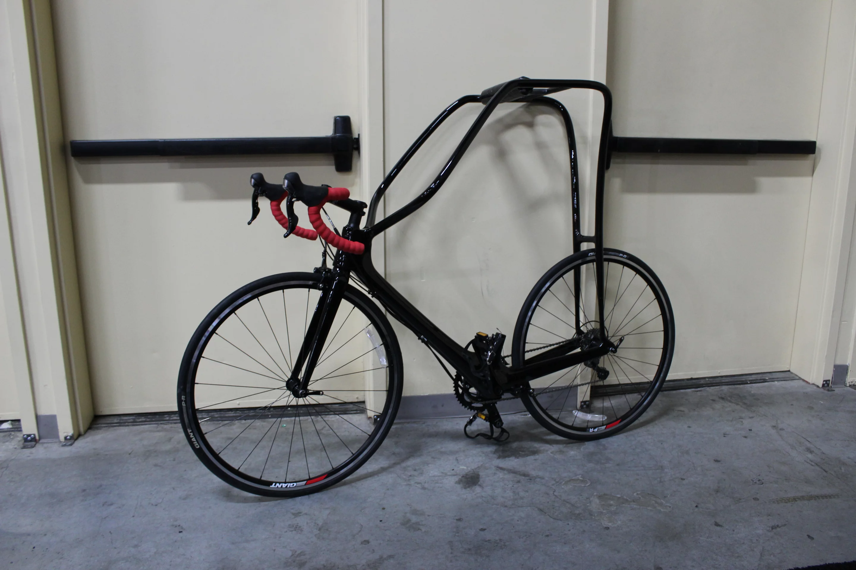 The first production model of the Flying Rider, at Interbike 2014