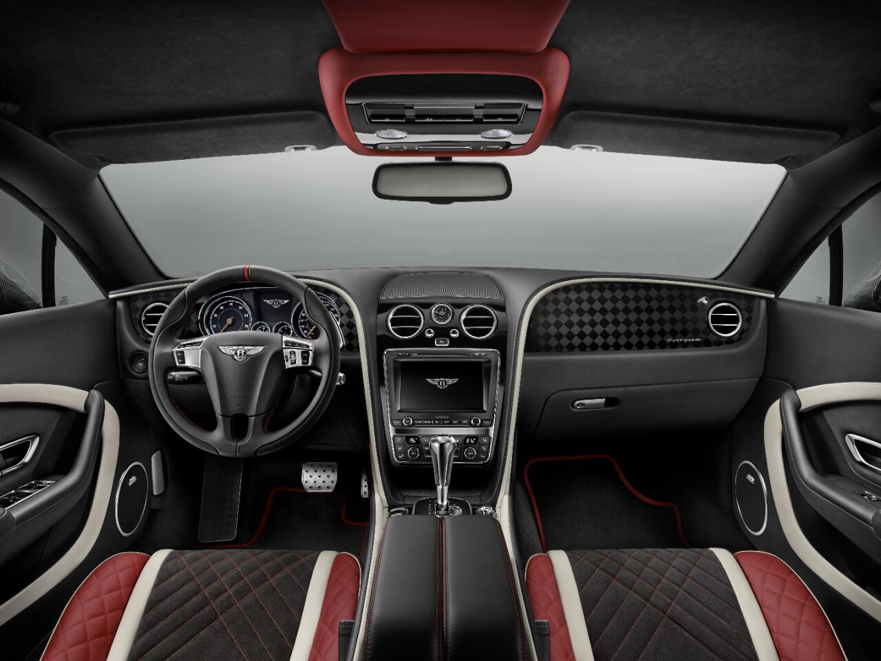The new Bentley Continental Supersports interior