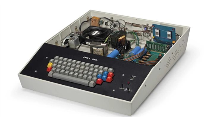 The Apple One computer is expected to attract a winning bid of between £300,000 and £500,000 (US$463,000 and $770,000)
