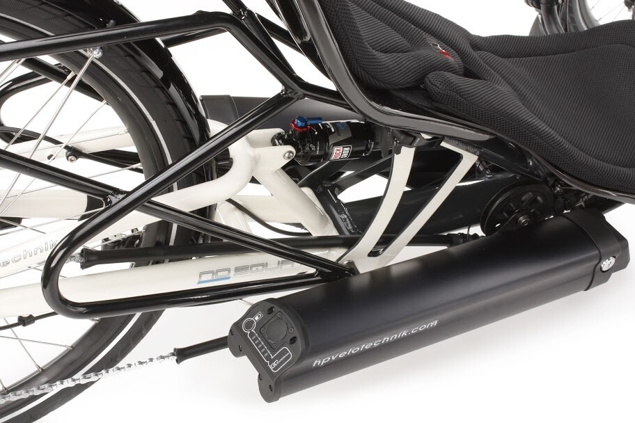 HP Velotechnik introduced the dual-propulsion system at Eurobike 2013
