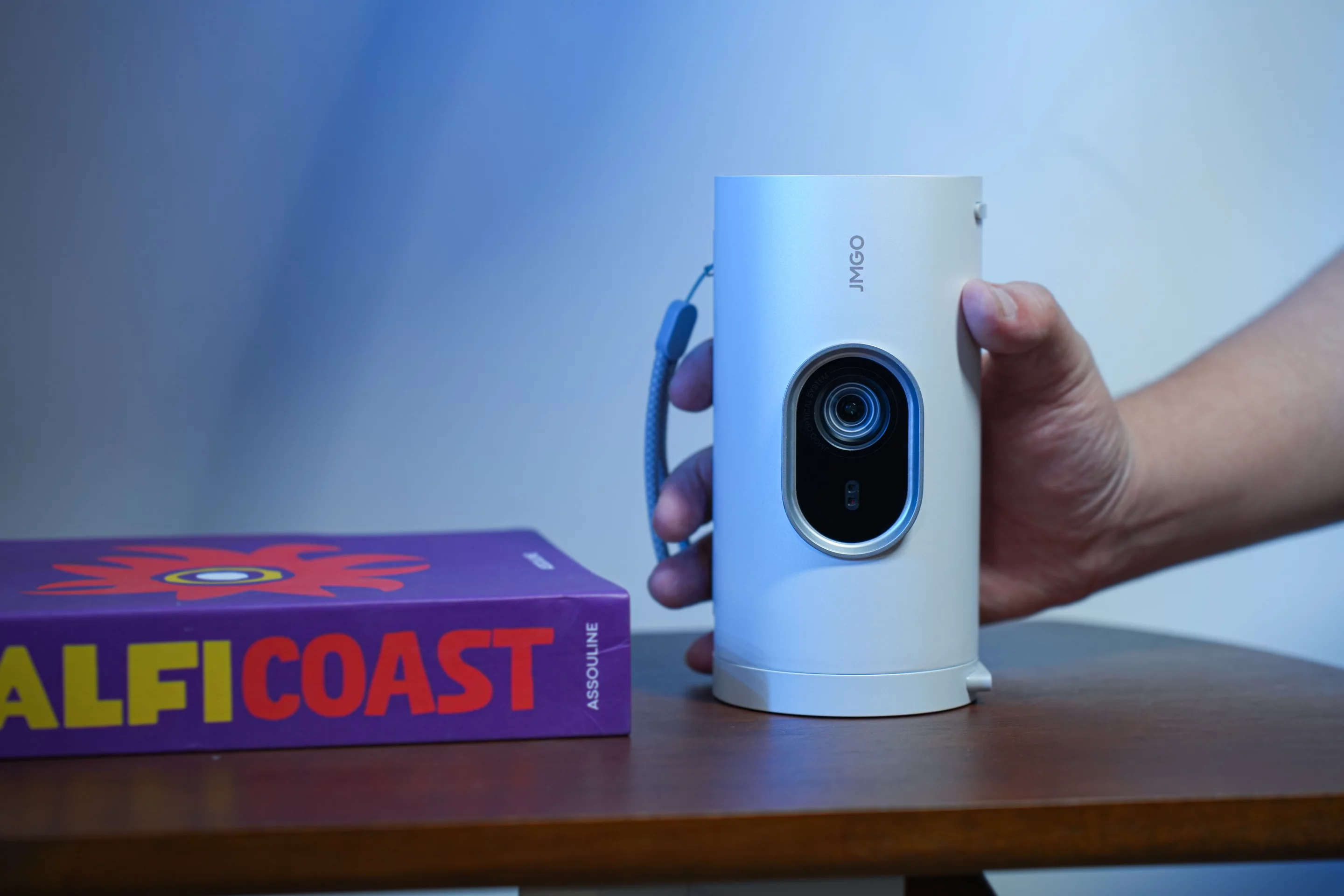 Though compact and light, the JMGO PicoPlay needs to be plugged into a wall outlet - though can be powered by a 65-W PD battery bank