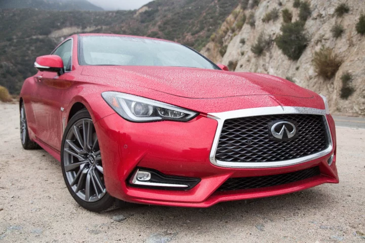 New Atlas came to grips with the Infiniti Q60 400 Red Sport in Los Angeles