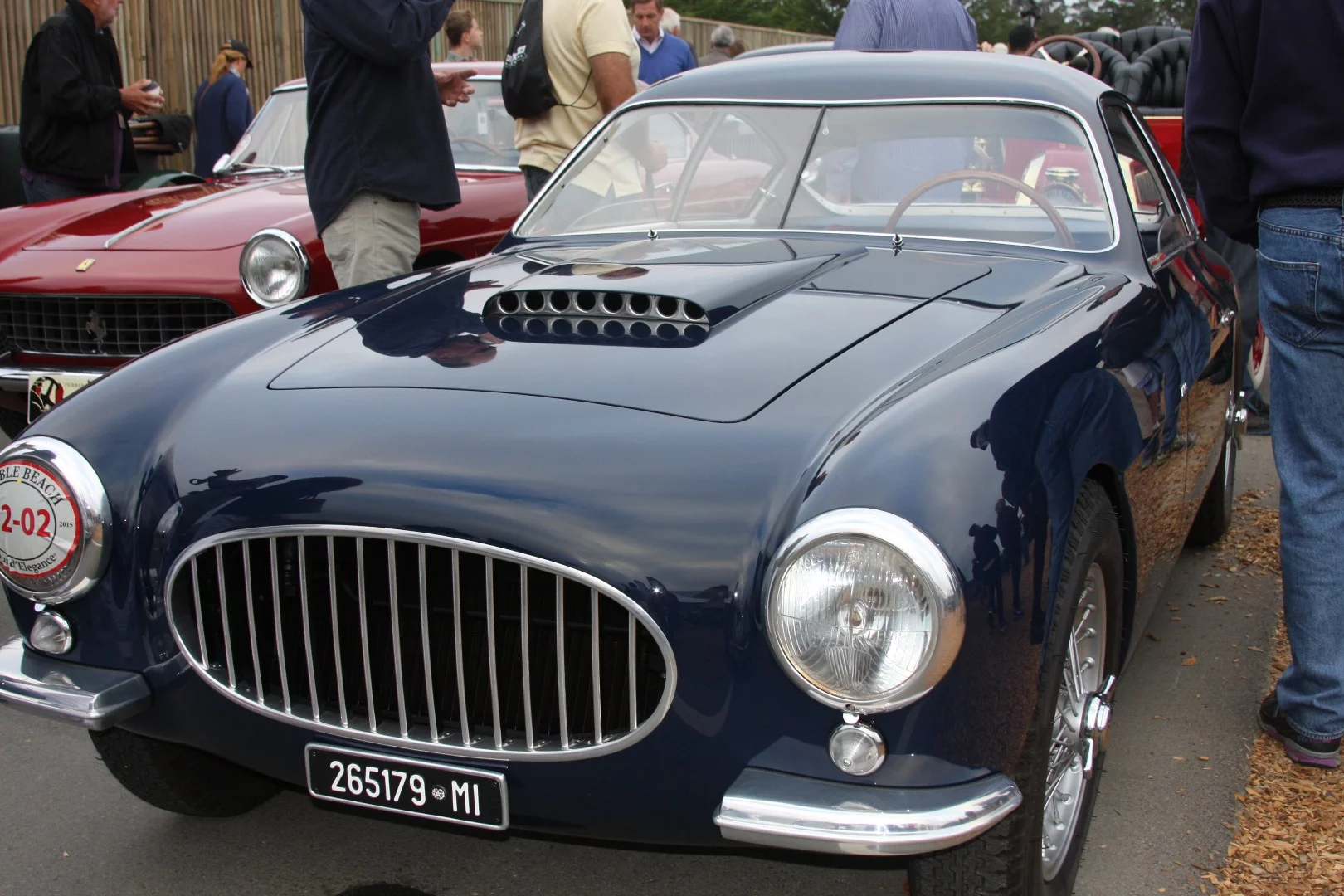 A Zagato at Pebble Beach Concours d'Elegance Tour d"Elegance