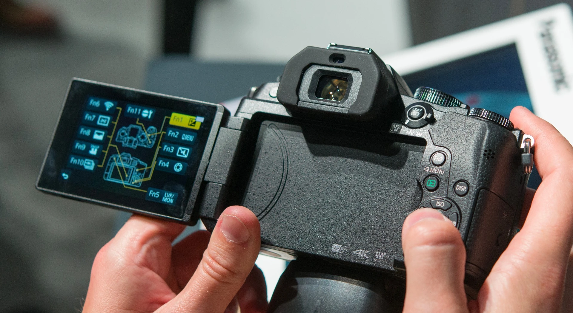 Over at Panasonic we got to test the new G80 camera