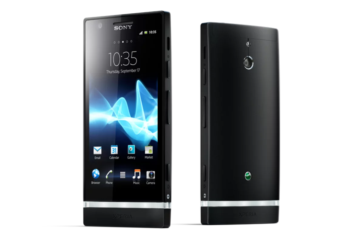 The Xperia U and Xperia P (pictured) join Sony's NXT series of Xperia smartphones