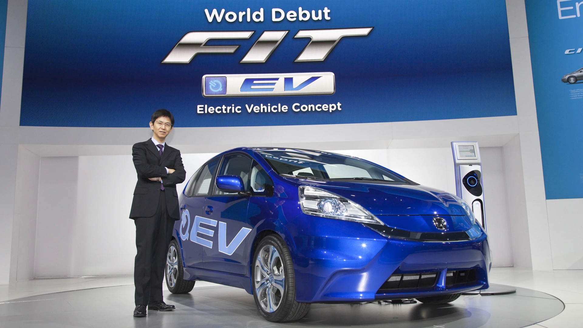 The Fit EV has a top speed of 90 mph (145 km/h), which should be more than adequate for commuting purposes