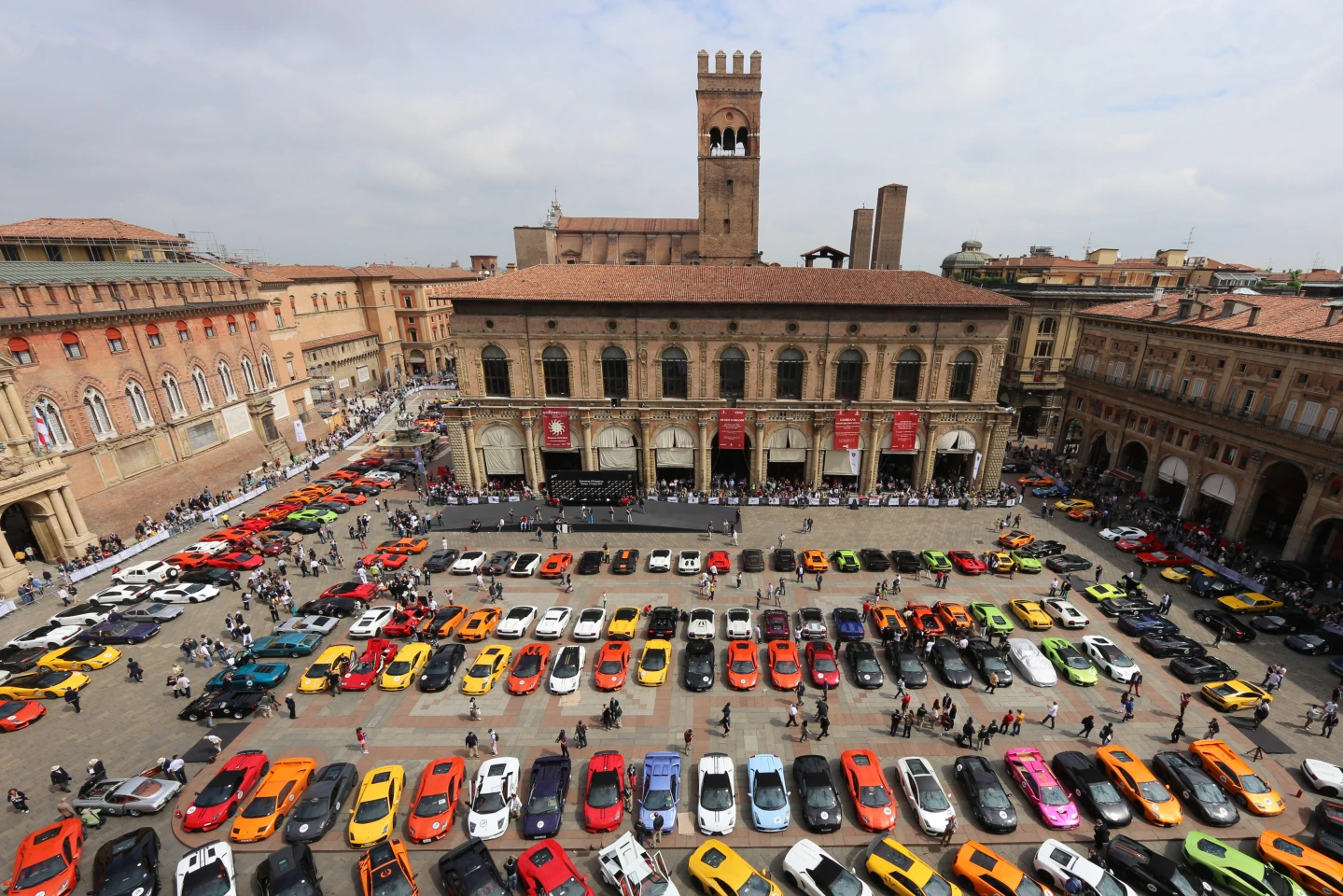 Lamborghini's 50th anniversary festivities