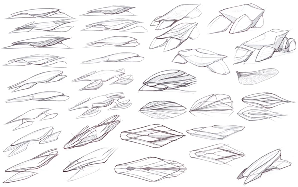 The Autonomo concept design process. (Image: Charles Rattray)