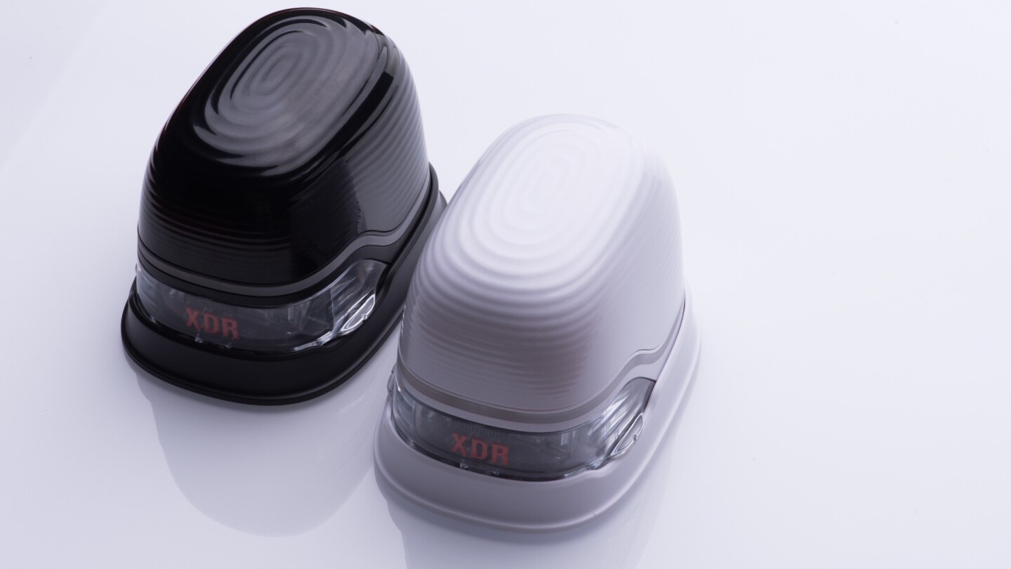 The PrintBrush XDR is a handheld inkjet printer that wirelessly communicates with a smartphone app via Wi-Fi