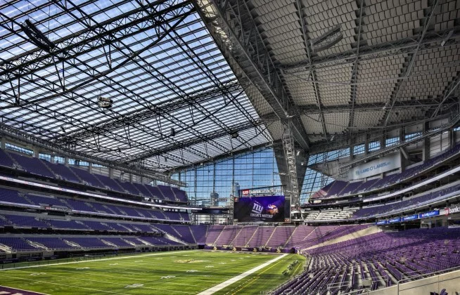 Best Sports Stadium went to the U.S. Bank Stadium in Minneapolis, designed by HKS