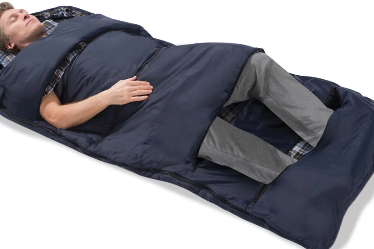 The Zippered Vents Sleeping Bag