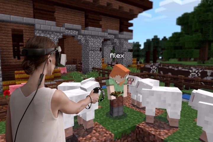 Minecraft is one of the titles already available for Windows Mixed Reality