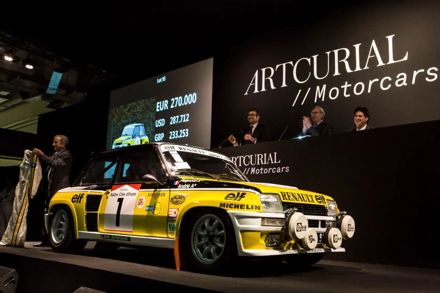 A genuine Renault 5 Turbo Group 4 factory car owned by popular French driver Jean Ragnotti who drove the car in the 1982 Ivory Coast Rally . Fully restored. Auction description