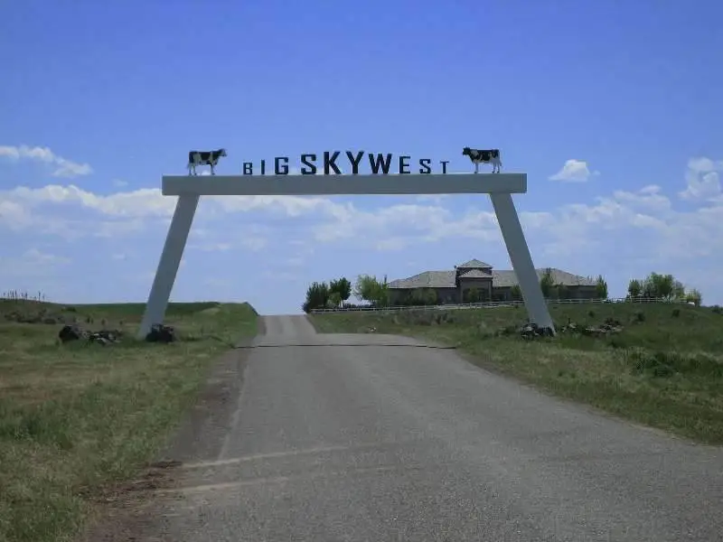 Big Sky West Dairy farm in Idaho and location of Cenergy USA biomass-to-renewable energy project