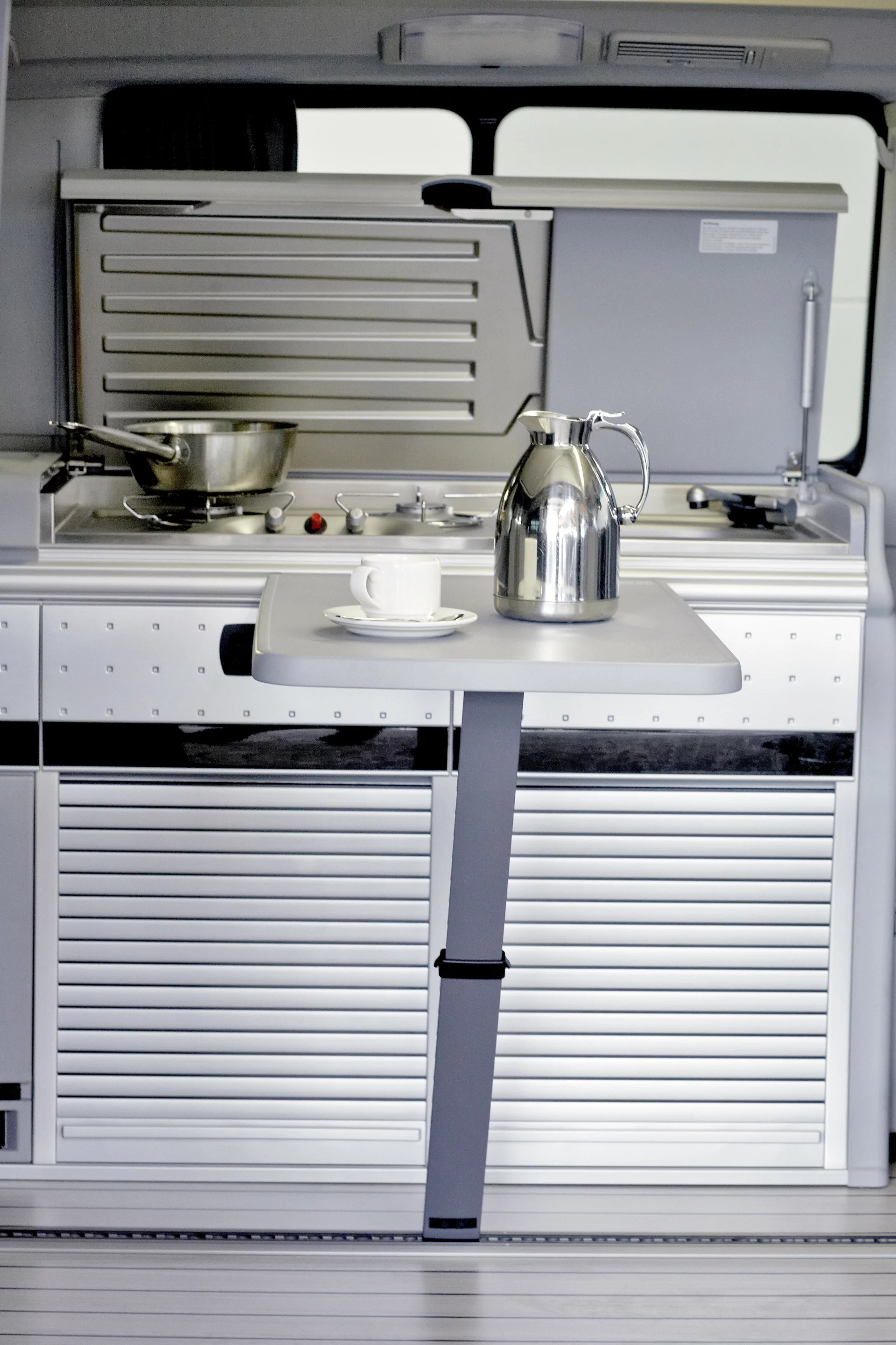 All set up for cooking (Photo: Mercedes-Benz)