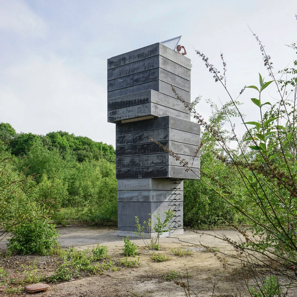 The One Man Sauna is based on the grounds of an abandoned factory in Bochum, Germany (Photo: Modulorbeat)