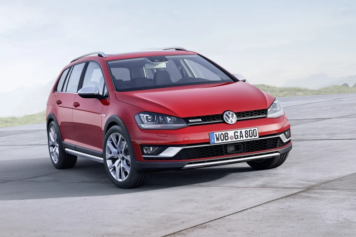The VW Golf Alltrack bring the Golf into four-wheel territory